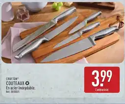 ALDI CROFTON Couteaux offre