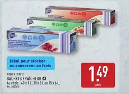 ALDI POWER FORCE Sachets fraîcheur offre