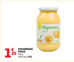 Auchan Supermarché Mayonnaise pouce offre