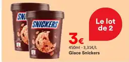 Hmarket SNICKERS Glace Snick offre