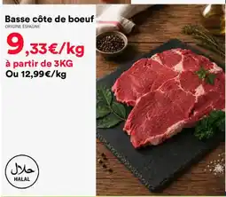 Hmarket Basse côte de boeuf offre
