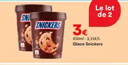 Hmarket SNICKERS Glace offre