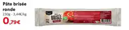 Hmarket Pâte brisée ronde offre
