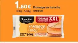Hmarket Fromage en tranche croque offre