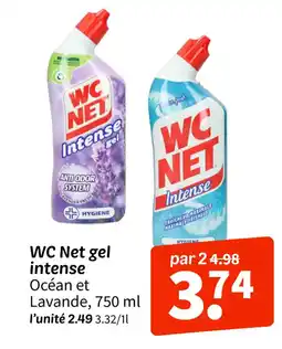Wibra WC NET gel intense offre