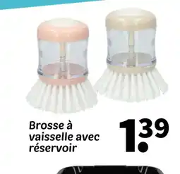 Wibra Brosse à vaisselle avec réservoir offre