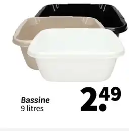 Wibra Bassine offre