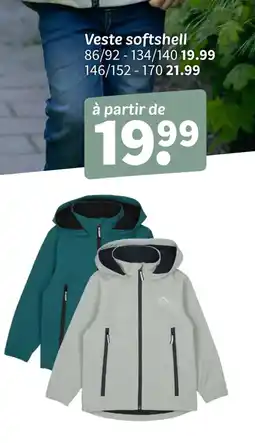 Wibra Veste softshell offre