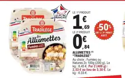 E.Leclerc TRADILÈGE Allumettes offre