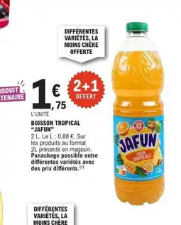 E.Leclerc JAFUN Boisson tropical offre