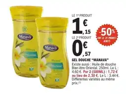 E.Leclerc MANAVA Gel douche offre