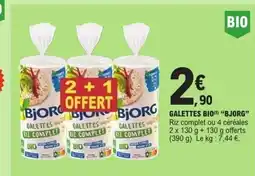 E.Leclerc BJORG Galettes bio offre
