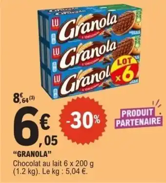 E.Leclerc GRANOLA offre