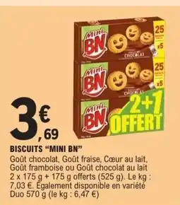 E.Leclerc MINI BN Biscuits offre