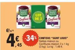 E.Leclerc SAINT LOUIS Confisuc offre