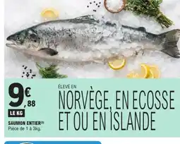 E.Leclerc Saumon entier offre
