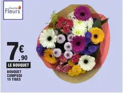 E.Leclerc Bouquet compose 15 tiges offre