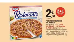 E.Leclerc DR OETKER Pizza tonno surgelée offre