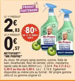 E.Leclerc MR PROPRE Nettoyant offre