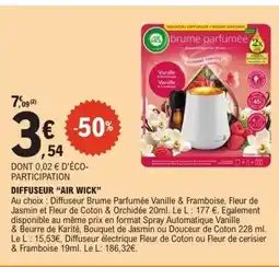 E.Leclerc AIR WICK Diffuseur offre