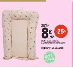 E.Leclerc Matelas a langer offre