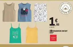 E.Leclerc Debardeur enfant bio offre