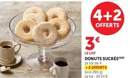 Hyper U DONUTS SUCRÉS offre