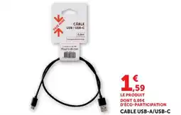 Hyper U CABLE USB-A/USB-C offre