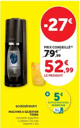 Hyper U MACHINE A GAZEIFIER TERRA offre