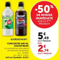 Hyper U CONCENTRE SODASTREAM offre