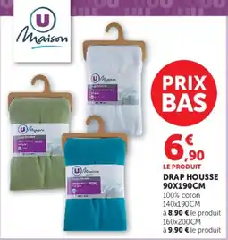 Hyper U DRAP HOUSSE offre