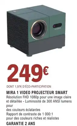 E.Leclerc Espace Culturel MIRA 1 VIDEO PROJECTEUR SMART offre