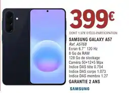 E.Leclerc Espace Culturel SAMSUNG GALAXY A57 offre