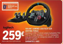 E.Leclerc Espace Culturel VOLANT GAMING LOGITECH G29 DRIVING FORCE offre