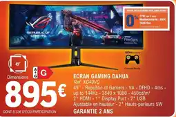 E.Leclerc Espace Culturel ECRAN GAMING DAHUA offre
