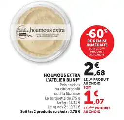 Bi1 HOUMOUS EXTRA L'ATELIER BLINI offre