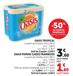 Bi1 OASIS TROPICAL offre