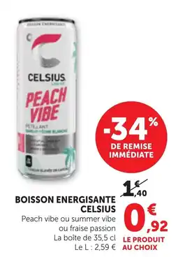 Bi1 BOISSON ENERGISANTE CELSIUS offre