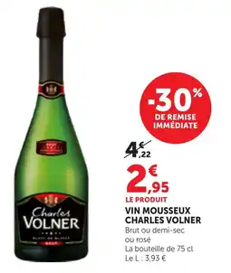 Bi1 VIN MOUSSEUX CHARLES VOLNER offre