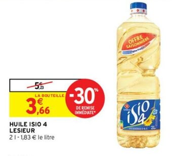 Intermarché Huile isio 4 lesieur offre
