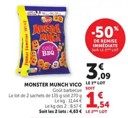 Hyper U Monster munch vico offre