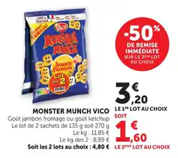 Hyper U Monster munch vico offre