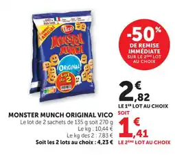 Hyper U Monster munch original vico offre