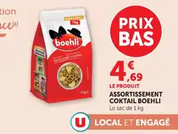 Hyper U Assortissement coktail boehli offre