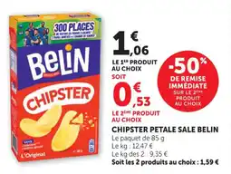 Hyper U Chipster petale sale belin offre
