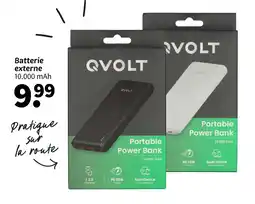 Wibra Qvolt batterie externe offre