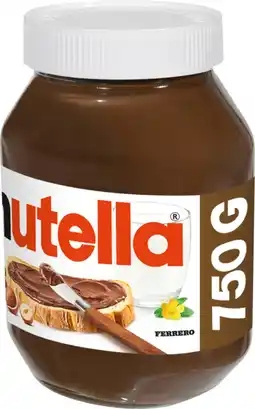 Auchan Nutella pâte à tartiner nutella offre
