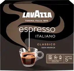 Auchan Lavazza café moulu l'espresso italiano lavazza offre