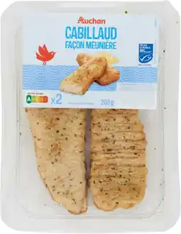 Auchan Auchan cabillaud façon meunière auchan offre
