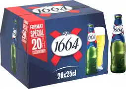 Auchan 1664 bière blonde 1664 offre